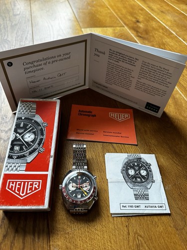 Heuer autavia 1163 - heuer, gmt