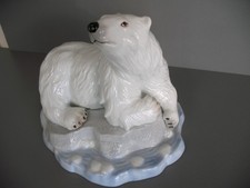 Porzellan figur bär eisbär - porzellan,