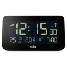 Braun BC10B Funkwecker schwarz