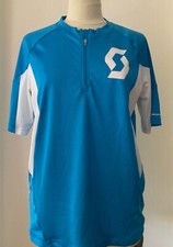 Radtrikot SCOTT Gr. L, neu, blau-weiss