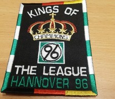 Rarität Aufnäher/Patch Hannover 96/ Aufnäher/11×8cm 