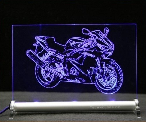 Als gravur auf led schild - r6,