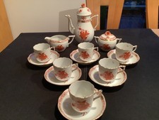 Herend Apponyi Orange Mokka