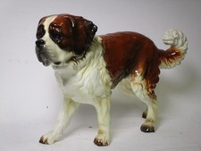 GROß Goebel 30026-35 Keramikfigur Hund "Bernhardiner" bemalt a 53cm L 8V5029