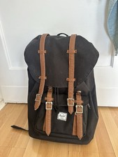 Herschel Rucksack Schwarz Rot
