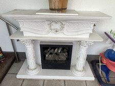 Sehr Schöner Gelkamin, Kaminofen Weiß gebraucht 