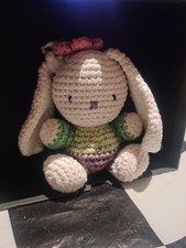 Hase Handarbeit 12 Cm Stofftier Plüschtier