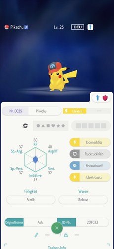 Pikachu ash cap kappe - ash,