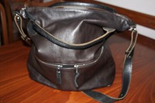 große Ackermann - Leder Tragetasche