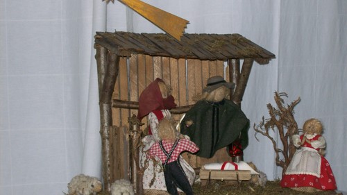 Weihnachtskrippe_Krippe