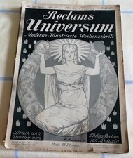 Buch,Zeitschrift Reclams Universum,30.Jahrg.,Heft 37,1914,Leipzig Messe,BUGRA 