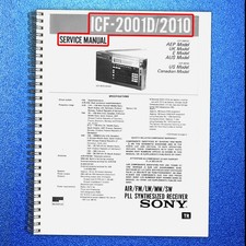 SONY ICF-2001D 2010 Receiver