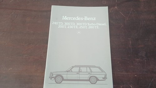 Autoprospekt mercedes benz - autoprospekt, mercedes-benz