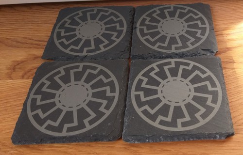 Schwarze sonne 4x - schwarze, sonne,