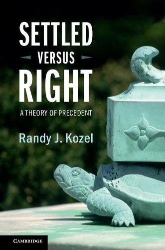 Settled versus right theory - settled,
