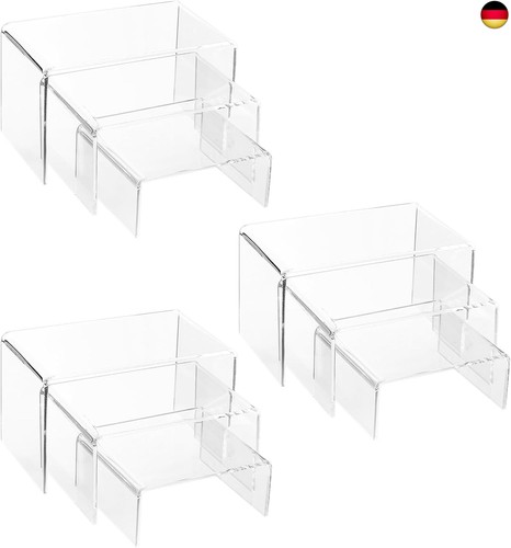 9er acryl display risers - display,