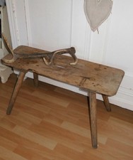 Uralte urige HOLZBANK /