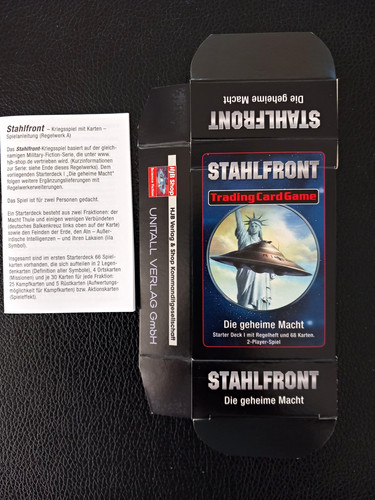 Stahlfront trading card game - game,