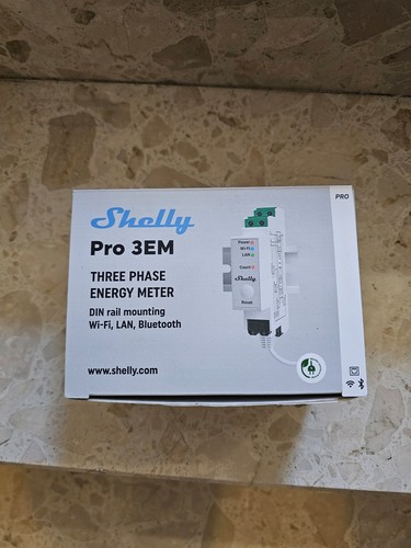 Shelly pro 3em - pro, 120a