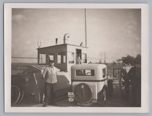 Bmw dixi auto auf - dixi, fähre