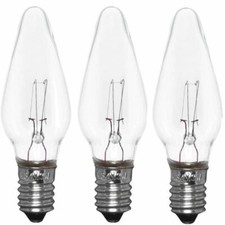 3 Ersatzlampen Topkerze 34V 3W