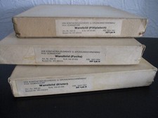 Sehr Rar . 3 alte DDR Wandbilder Herr Fuchs , Frau Elster & Pittiplatsch in OVP