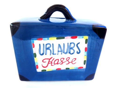 Spardose koffer urlaubskasse - ",