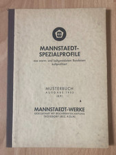 Spezialprofile aus warm- und kaltgewalztem Bandeisen - MANNSTAEDT- Handbuch 1953