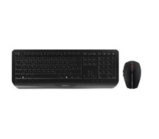 Cherry Gentix Desktop Tastatur Maus Set Wireless QWERTZ Funk ergonomisch USB dpi