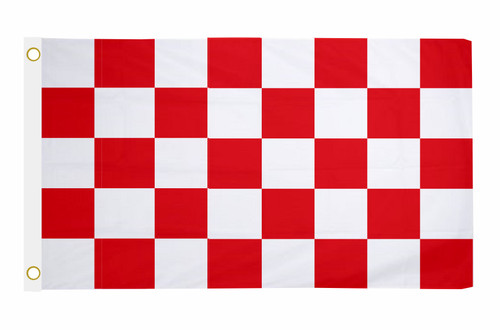 Fahne flagge karo rot weiß - fahne, 90