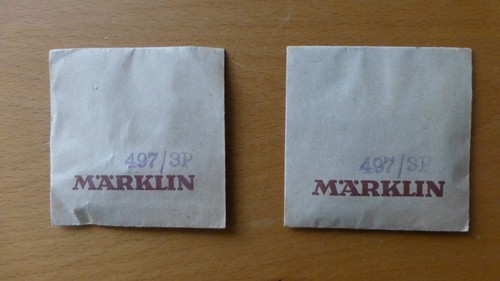 Märklin 497 2 - h0, 497/3p,