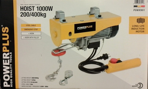 Powerplus hebezug seilzug - powerplus,