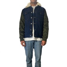 Herren jeansjacke abnehmbarer - herren,
