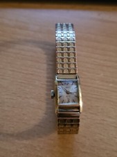 Damenuhr 17Rubis Incabloc Handaufzug 585 Gehäuse Fixo-Flex-S funktionsfähig 1960