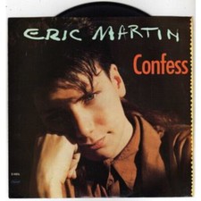 Eric Martin Confess / Unfinished Business Vinyl Single 7inch NEAR MINT