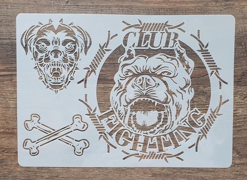 Schablone bulldogge club - bulldogge,