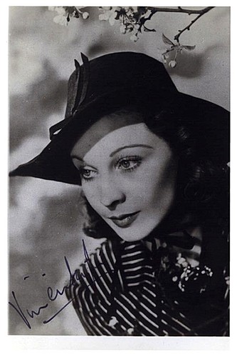 Vivien leigh autogramm - vivien, ++autogramm++