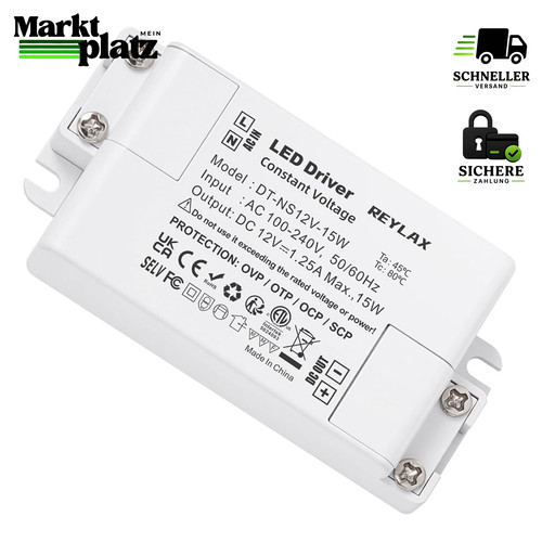 Led trafo 12v 15w - 12v,