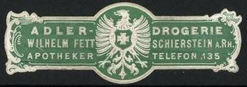 Reklamemarke schierstein - reklamemarke,