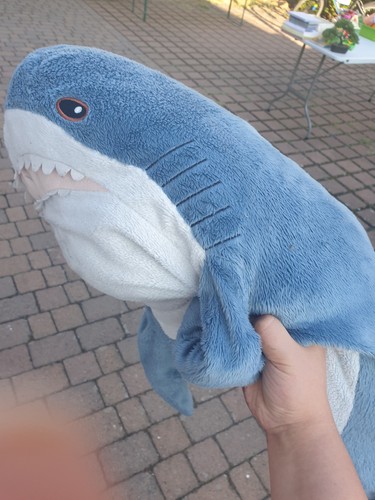 Plushi hai fisch - plushi, ikea