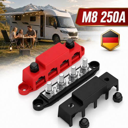 Verteilerblock busbar 250a - 250a, m8
