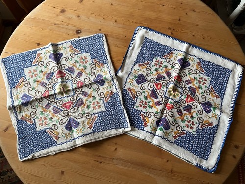 Vintage leinen kissenbezüge - 2,