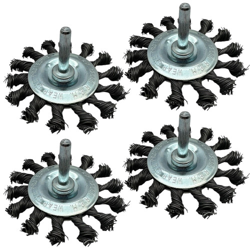 Scheibenbürste - 4x,