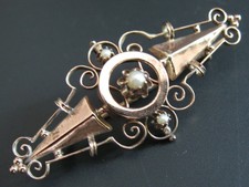 Brosche Gold 333 Jugendstil