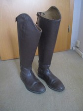 HKM Damen Leder Reitstiefel Braun Gr. 40