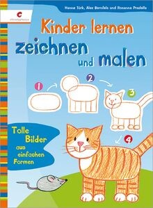 Kinder lernen zeichnen und