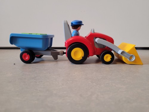 Playmobil 123 6964 traktor - playmobil,