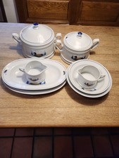 Terrinen Set 8 Teile. Alte Serie. Kronester Bavaria Happy Duck. Sehr gut