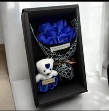 Blumen Teddybär Box I Love