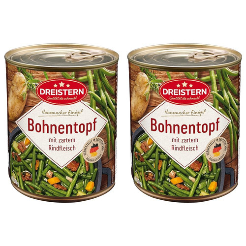 Bohneneintopf mit rindfleisch - bohneneintopf,